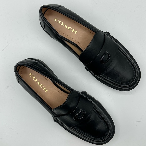 Coach Leah Leather Loafers - Picture 2 of 2